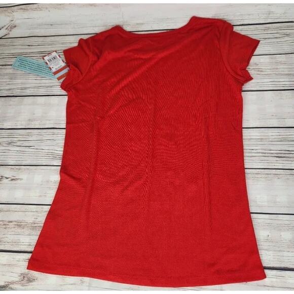 Cat & Jack Girl's Christmas Pajamas NWT 2pc Holiday Let It Snow Size L 10/12 - Picture 4 of 6